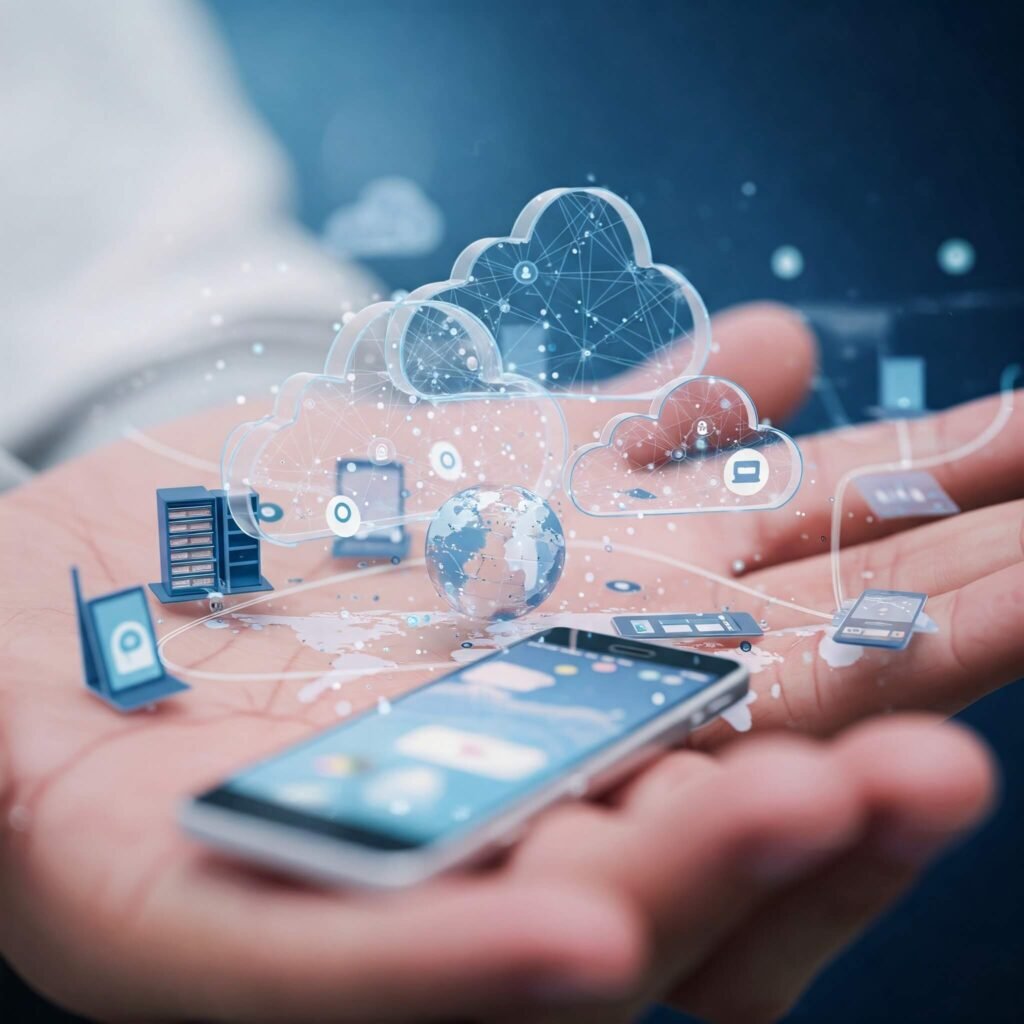 'Cloud computing network connecting devices