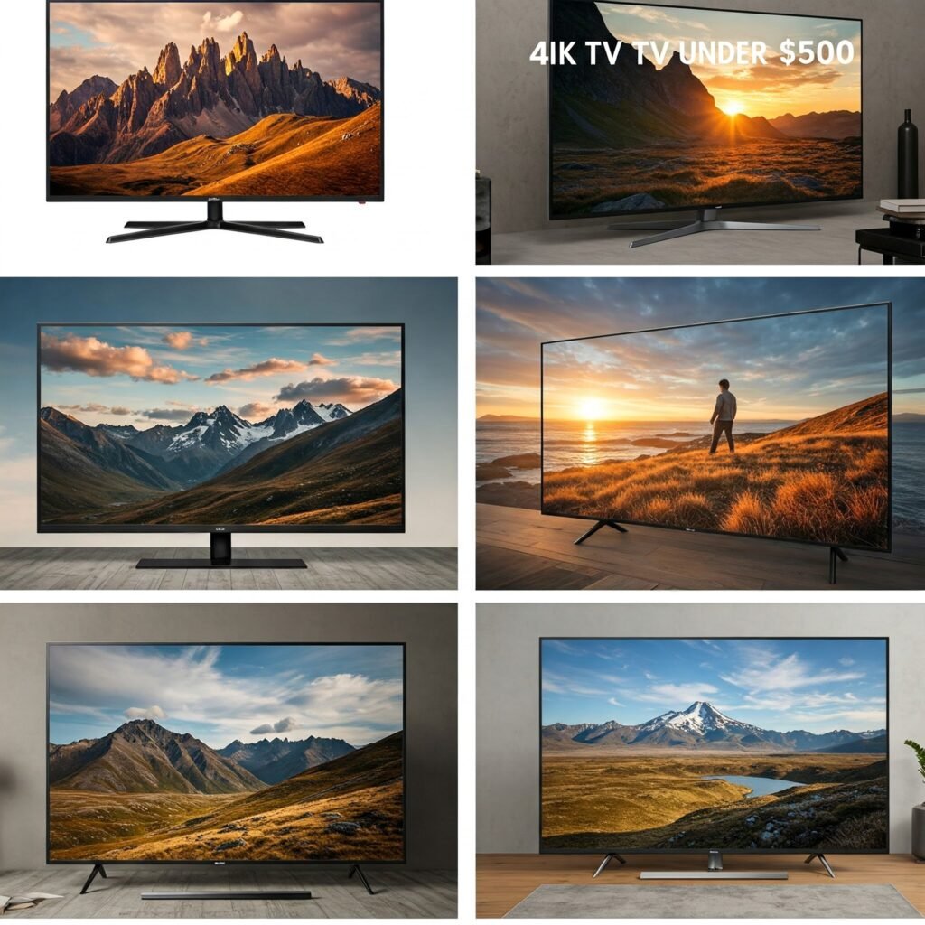 Top 5 Best 4K TVs Under $500: Affordable 4K UHD TV Options