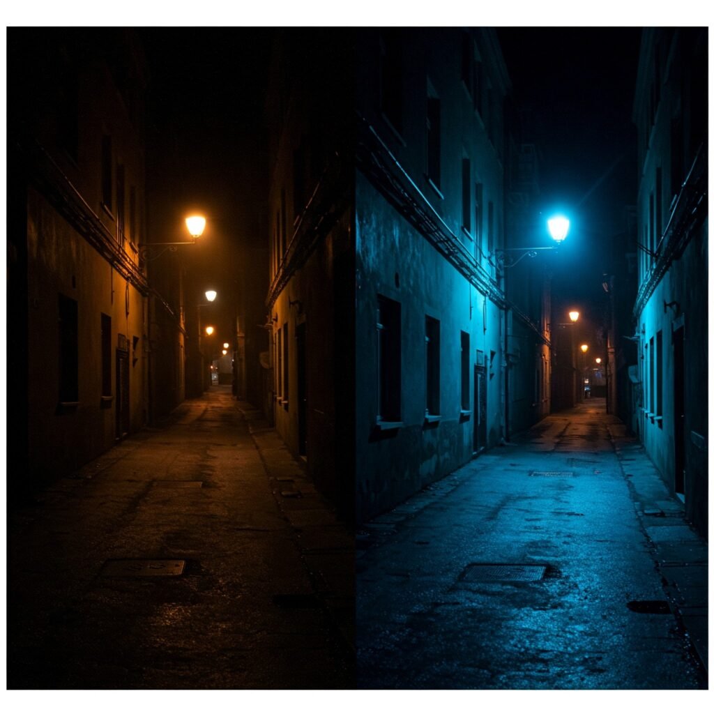 Camera comparison: unprocessed vs 2025 phone