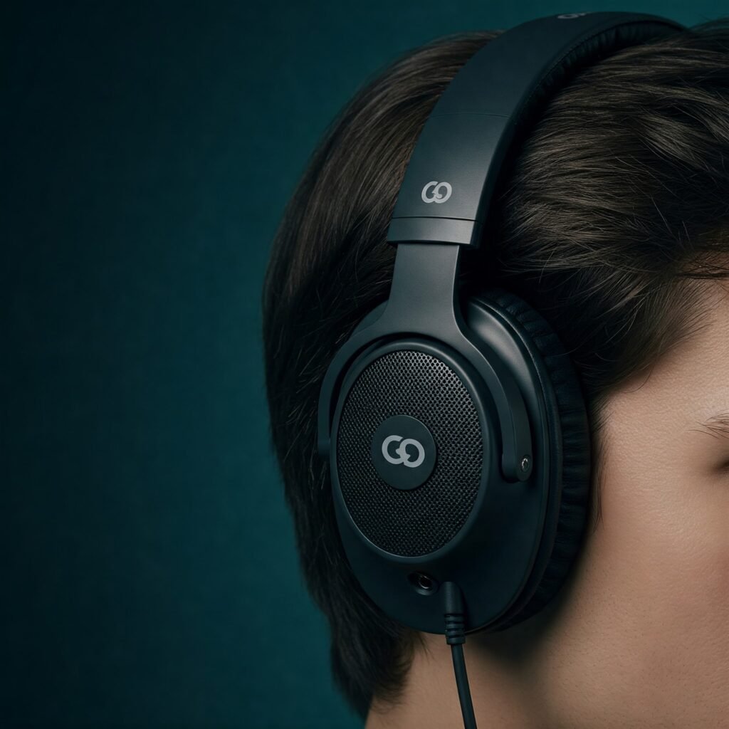 Closed-Back Headphones for Isolation and Focus